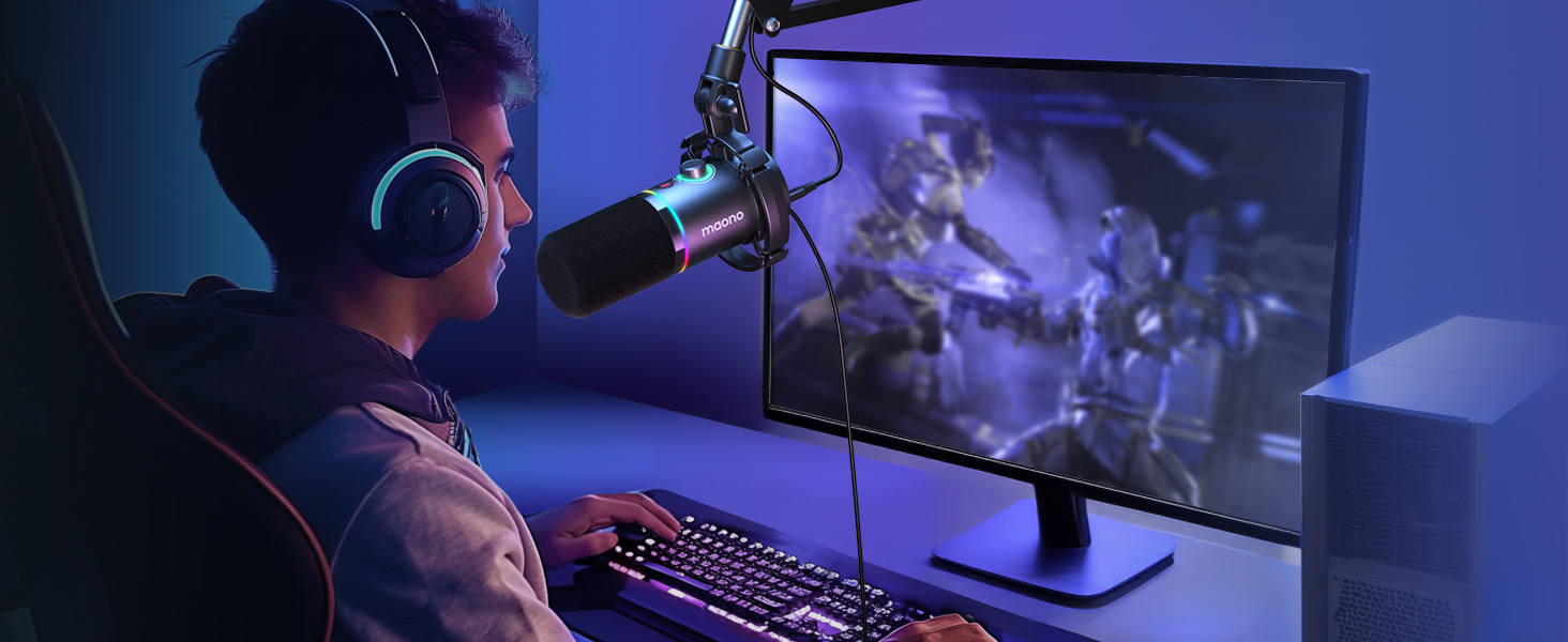 MAONO XLR USB Dynamic Microphone