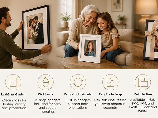 Snap Linear Picture Frames