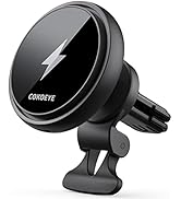 for Magsafe Car Mount Charger 15W Magnetic Wireless Car Charger COKOEYE with Air Vent Mount Compa...