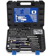BULLTOOLS Precision Screwdriver Set, 100-Piece Torque Screwdriver Engineering Repair Kit, Roll Pi...