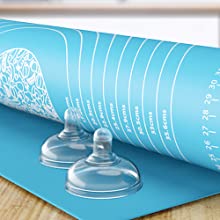 silicone mat feature