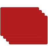 Silicone Placemats, Food-Grade Non-Slip Waterproof, Dining, Countertop Protector, Kitchen Counter...