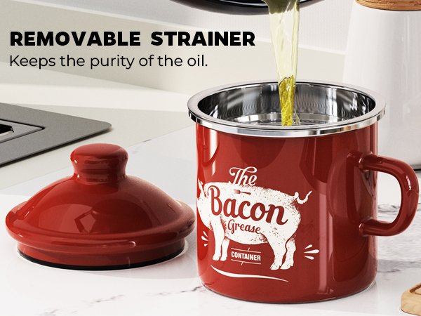 Mini Bacon Grease Container