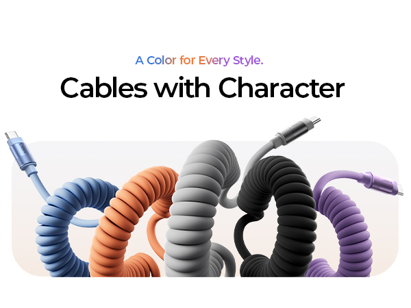 coiled usb c cable