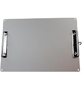 Banjiang Metal Double Clips Clipboard for Working While Walking with 2 Shoulder Straps,A4/Letter ...
