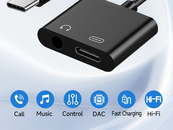 usb c to 3.5mm audio adapter