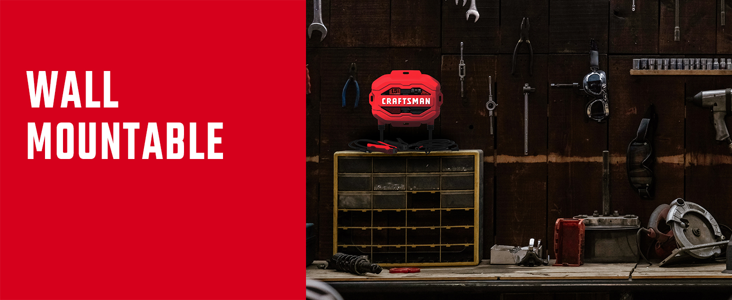 Upgraded CRAFTSMAN CMXCESM259 1.5A 6V/12V Automotive Battery Maintainer