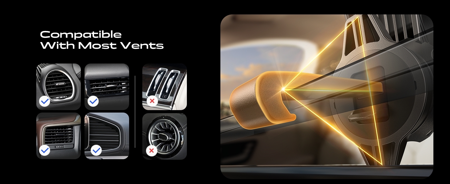 vent phone mount for car