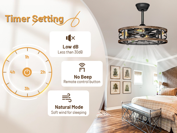 industrial ceiling light fan