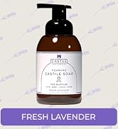 Castle Soap All-Purpose Foaming Castile Soap | Multi-Use Gentle Cleanser for Hair Body Hands & Ho...