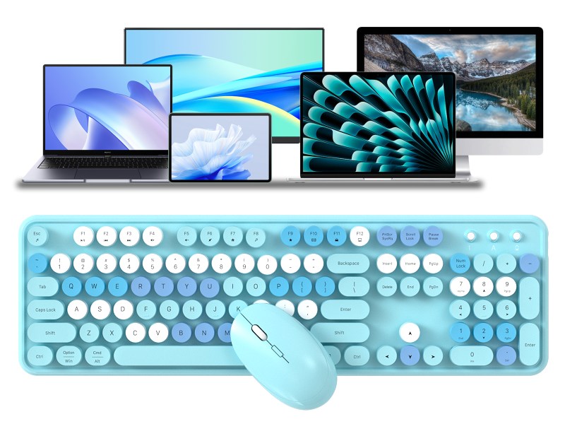 COMPUTER KEYBOARD AND MOUSE