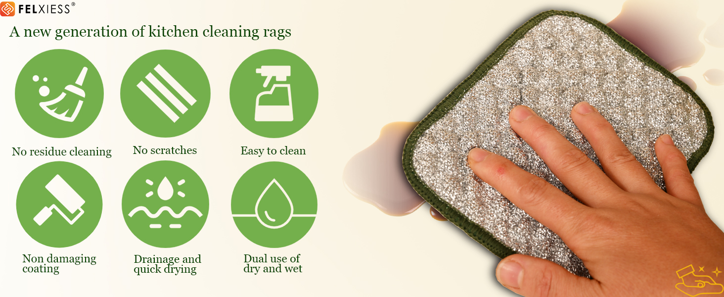 dishwashing cloths