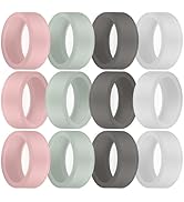WuzuTech Herz P1 Ring Protector Multi-Bundle – M/L Silicone Cover for Smart Rings (Set of 12) | S...
