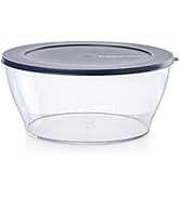 Tupperware Crystal Clear Store & Serve Collection 25.25 Cup Tritan/Copolyester Bowl - Dishwasher ...