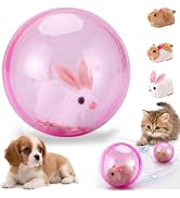 Cat Toy Automatic Moving Ball - Interactive Cat Toys for Indoor Cats, Self-Rolling Automatic Cat ...