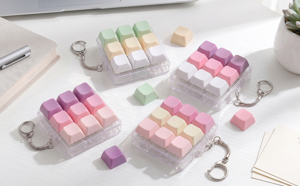 4 Kinds of 9 Buttons Keyboard Fidget