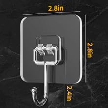 hook;Adhesive hook