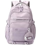 YJMKOI Large capacity Backpack for Teen Girls Aesthetic Student Schoolbag Middle School Girls Bac...