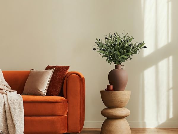 Faux Olive Branches