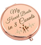Cheerleading Gift Cheer Gifts for Girls Sister Compact Makeup Mirror for Cheerleader Gift for Tee...
