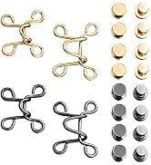 4 Sets Adjustable Nail Free Waist Buckles, SourceTon Adjustable Waist Buckle Extender Jeans Exten...