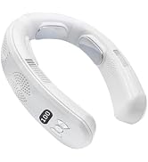 QYKCGQ Portable Neck Fan Fit For Mini Air Conditioner Cooler Bladeless Fan 6000mAh USB Rechargeab...