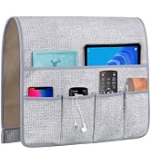 WETRBWEH Remote Control Holder, Couch Caddy Organizer TV Remote Holder for Bed Storage with 5 Poc...