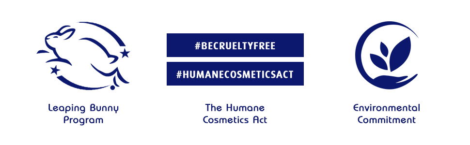 Leaping Bunny program, The humane Cosmetics Act, Environmental Commitment