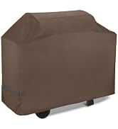 57 Inch Waterproof Heavy Duty Grill Cover for 3-5 Burner Gas Grills | 57"W x 24"D x 46"H • UV-, F...
