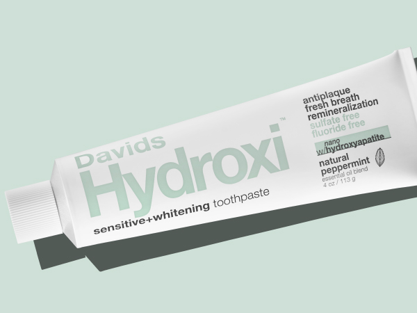 senstive tooth enamle white teeth david toothpaste natural toothpaste nanohydroxiapetite healthy