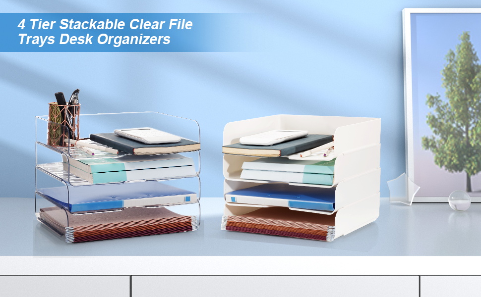 clear file tray