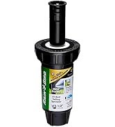 Rain Bird 1802HDSPRS Pressure Regulating (PRS) Professional Dual Spray Pop-Up Sprinkler, 180° Hal...