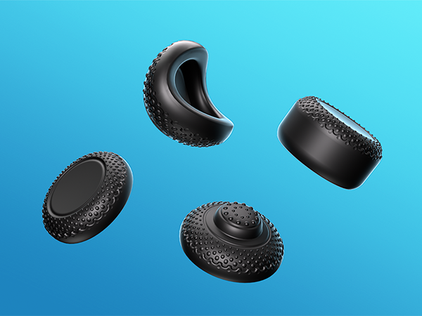 PlayVital 8-in-1 Pro Thumb Grips for Nintendo Switch 2