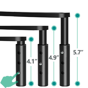 height adjustable monitor riser