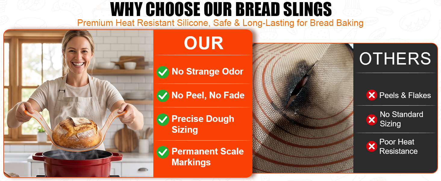 sourdough silicone sling