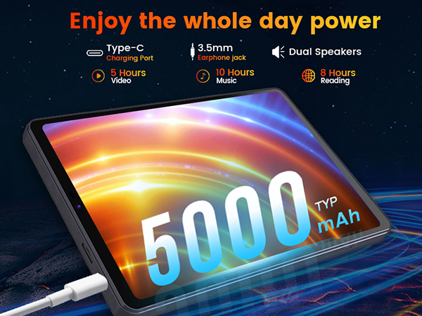 8 inch tablet android 2026 2025 small dual band wifi android 15 64GB 11GB