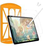 apiker 2 Pack Paper-Feel Screen Protector for iPad A16 11/10th Gen | 9H Matte Tempered Glass, Ant...