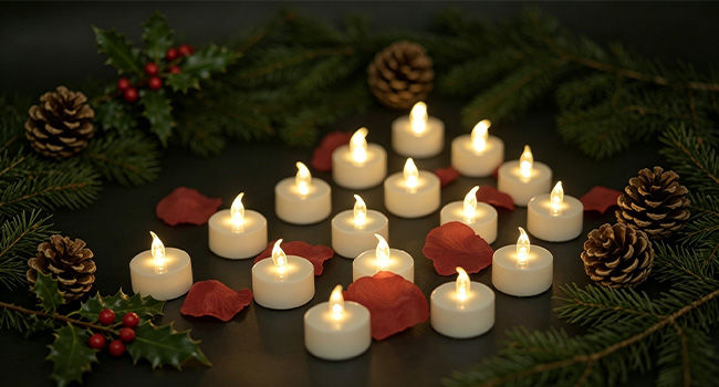 Battery Operated Flameless Tea Lights