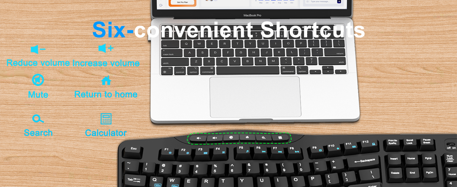 keyboard and mouse