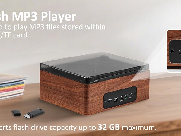 USB & TF MP3 Playback