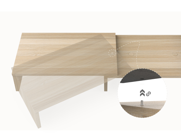 Not just one angle, you can swive the monitor riser to the angle you like.
