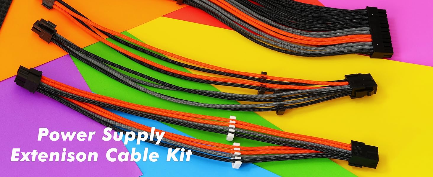 power supply extension cable kit