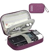 CILLA Electronic Organizer Travel Case, Small Travel Cord Organizer Case Portable Waterproof Cabl...