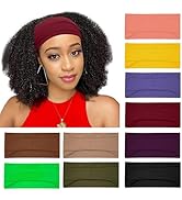 RITOPER Wide Headbands for Women Non Slip, Workout Yoga Running Womens Headband Boho Hair Bands f...