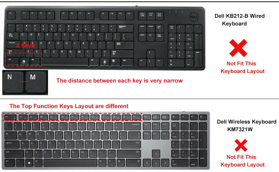 dell wireless keyboard cover