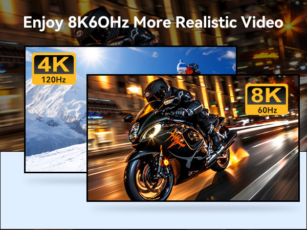 8K KVM SWITCH 2 PC 2 MONITOR
