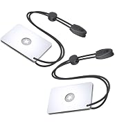 Signal Mirror Survival Military Grade 2 x 3 in, 3 in 1 Camping Mirror Including Compass Hiking Su...