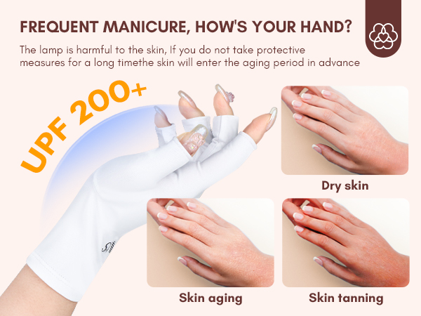 uv gloves for nails