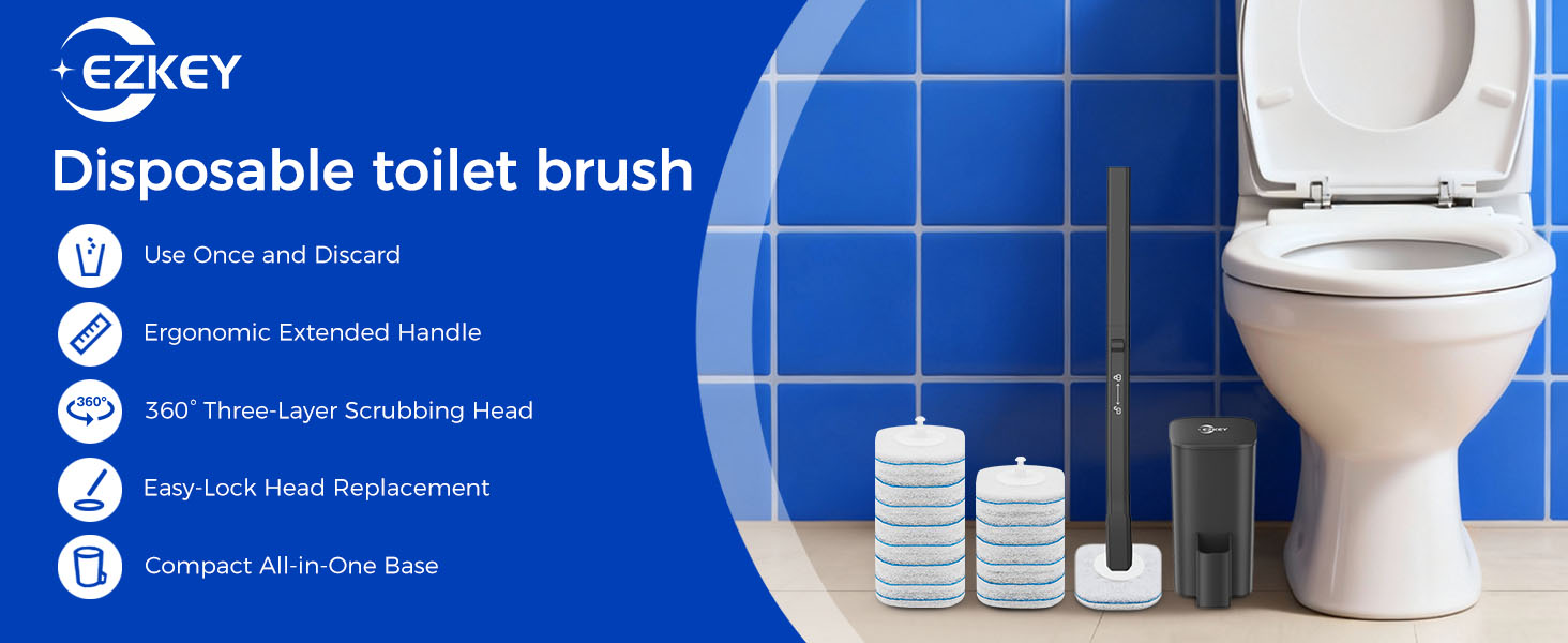 Disposable Toilet Brush