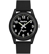 SOCICO Kids Analog Watch for Boys Girls, Easy to Read Learning Time Watch, 50M Waterproof, Soft B...